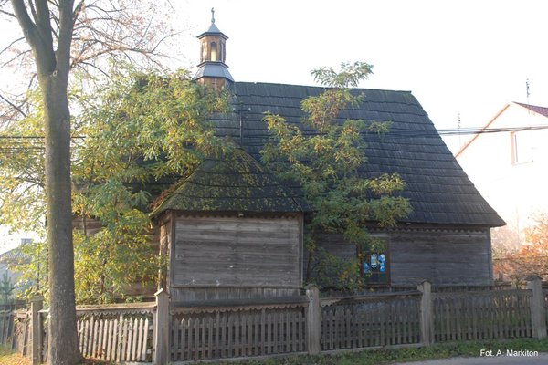 Kaplica p.w. MB Częstochowskiej w Dyminach - Zakrystia dobudowana w latach 60. XIX stuleciaFot. A.Markiton