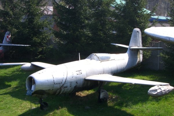 Muzeum im.Orła Białego - Samolot myśliwski JAK 23. Fot. Edyta Ruszkowska
