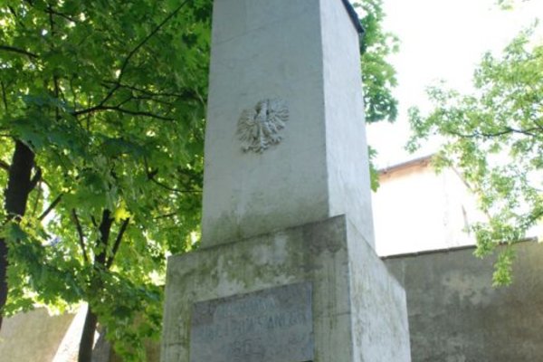 Kielce - ul. Karczówkowska - Karczówka - Pomnik powstańców styczniowych