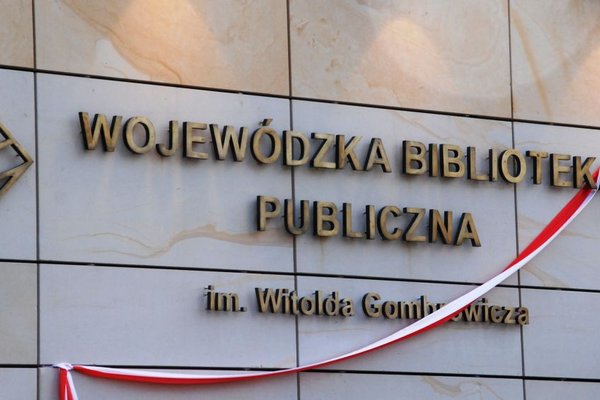 Nadanie im. Witolda Gombrowicza Wojewódzkiej Bibliotece Publicznej w Kielcach - Fot. Barbara Jankowska-Piróg