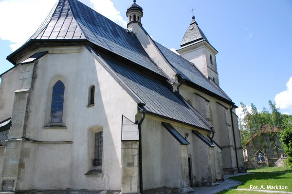 Kościół parafialny w Sancygniowie                          - Zakrystia od strony północnej.