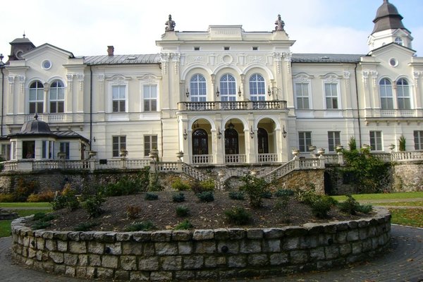 Pałac w Górkach Klimontowskich - Pałac od strony parku. Fot. Edyta Ruszkowska