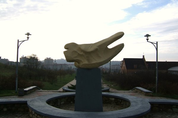 Rzeźba „Zraniony ptak” - Fot. Agnieszka Markiton