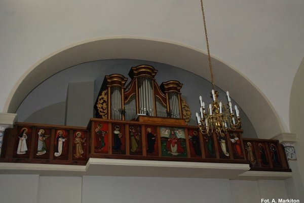 Kościół w Bielinach - Chór.