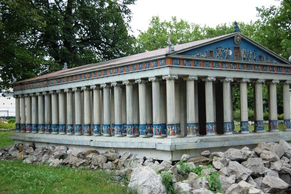 Park miniatur w Ostrawie - Świątynia Artemidy w Efezie
Fot. Barbara Jankowska-Piróg