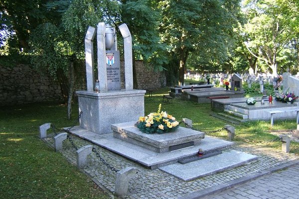 Kielce - ul. ks. Piotra Ściegiennego - Cmentarz Partyzancki - Pomnik ofiar obozów koncentracyjnych