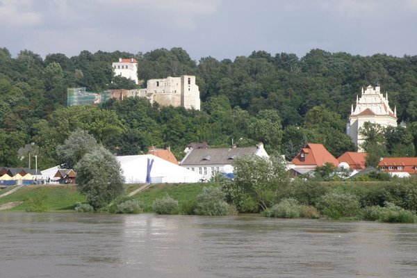 Kazimierz Dolny - Widok na miasto od strony Wisły. Fot. Edyta Ruszkowska