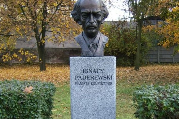 Popiersie Ignacego Paderewskiego - Fot. Agnieszka Markiton