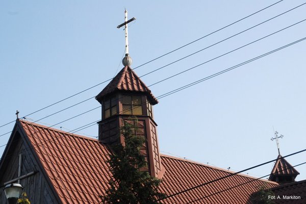 Kościół pw. Matki Boskiej Częstochowskiej - Wieżyczka sześcioboczna z latarenką
