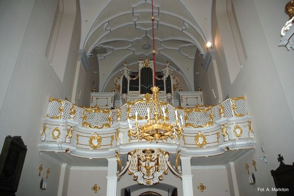 Kościół św. Trójcy - Rokokowy chór 