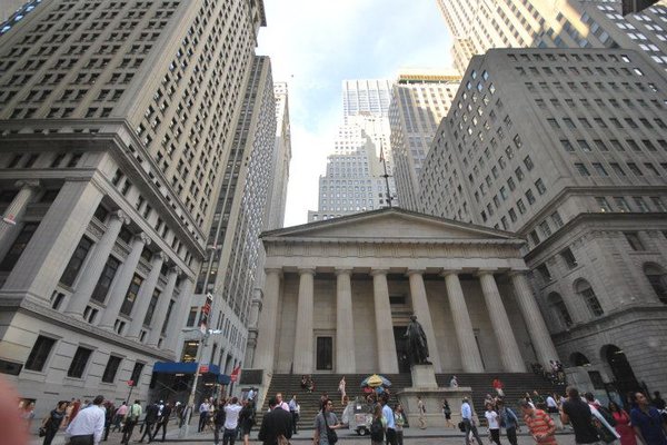 Wall Street w Nowym Jorku - Fot. Patryk Stępień