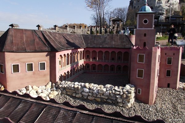 Park Miniatur w Ogrodzieńcu - Zamek z Tęczynka 