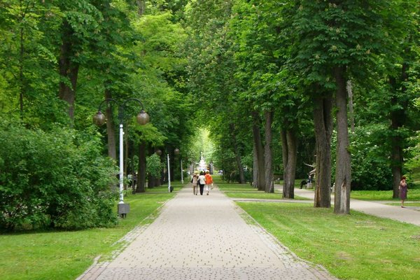 Busko-Zdrój - Park Zdrojowy. Fot Edyta Ruszkowska