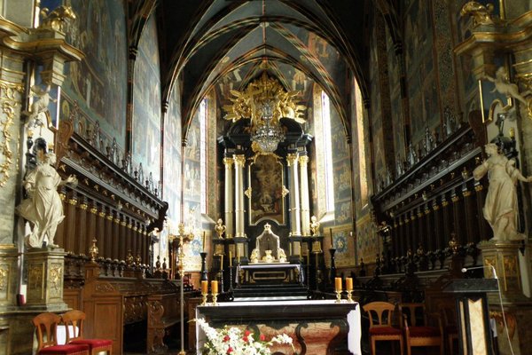 Sandomierz - Wnętrze bazyliki katedralnej. Fot. Edyta Ruszkowska