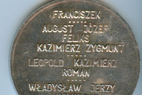 Pamiatki rodzinne państwa Buraków - Medal wydany z okazji 120-lecia pracy rodziny Buraków