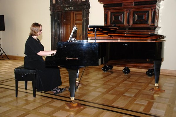 Narodowe czytanie  - Joanna Pietrzyk, pianistka
Fot. A. Markiton