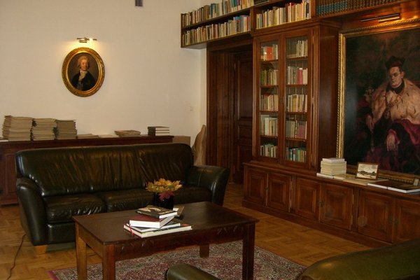 Dom i Biblioteka Sichowska  - Jednym z głównych pomieszczeń dawnego domu Krzysztofa Radziwiłła była biblioteka. Fot. Edyta Ruszkowska