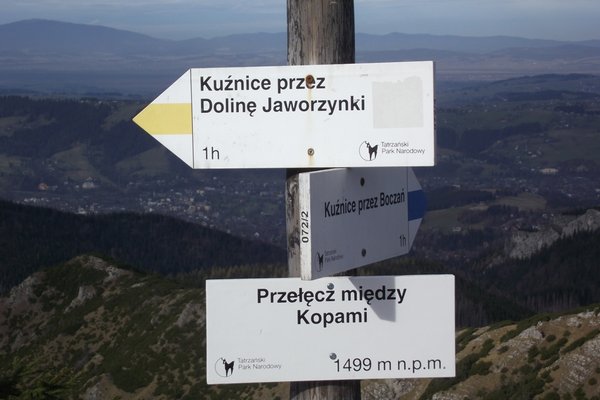 Droga do schroniska Murowaniec - Przełęcz między Kopami
Fot. Agnieszka Markiton
