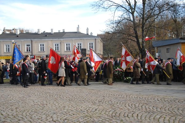 Obchody Narodowego Święta Niepodległości - Uroczystości pod Pomnikiem Czynu Legionowego
Fot. Agnieszka Markiton