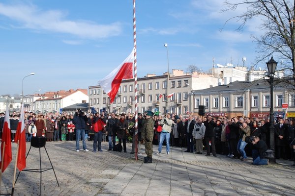 Obchody Narodowego Święta Niepodległości - Uroczystości pod Pomnikiem Czynu Legionowego
Fot. Agnieszka Markiton