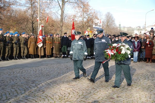 Obchody Narodowego Święta Niepodległości - Uroczystości pod Pomnikiem Czynu Legionowego
Fot. Agnieszka Markiton