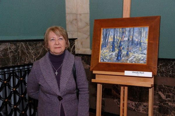 Świętokrzyski Przegląd Plastyki Nieprofesjonalnej  - Henryka Brych – „Zima” - II miejsce w kategorii malarstwo
Fot. Agnieszka Markiton