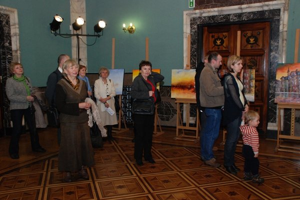 Wernisaż prac Jarosława Rymarza - Fot. Agnieszka Markiton