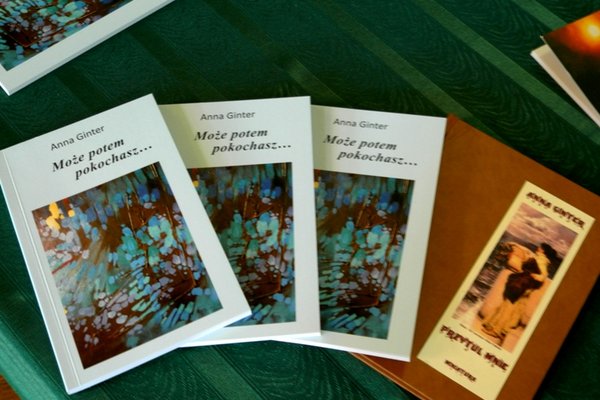 Promocja książki Anny Ginter - powieści 