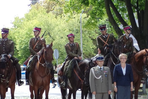 Święto Wojska Polskiego - Uroczystości pod pomnikiem Czynu Legionowego w Kielcach. Fot. Edyta Ruszkowska