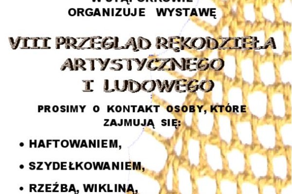 Przegląd rękodzieła w Stąporkowie