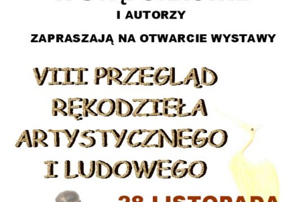 Rękodzieło Artystyczne w Stąporkowie 