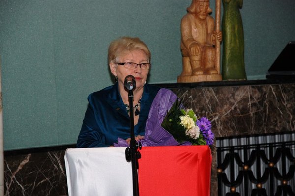 Uhonorowanie Kawalera Orderu Virtuli Militarii mjr Henryka Pawelca - Bożentyna Pałka - Koruba
Fot. Agnieszka Markiton