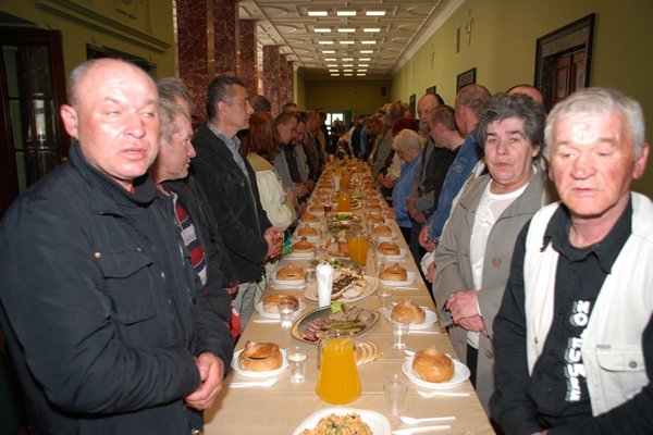 Śniadanie wielkanocne w WDK - foto: Krzysztof Herod