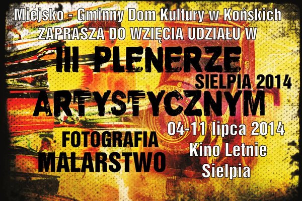 Plener Artystyczny w Sielpi 