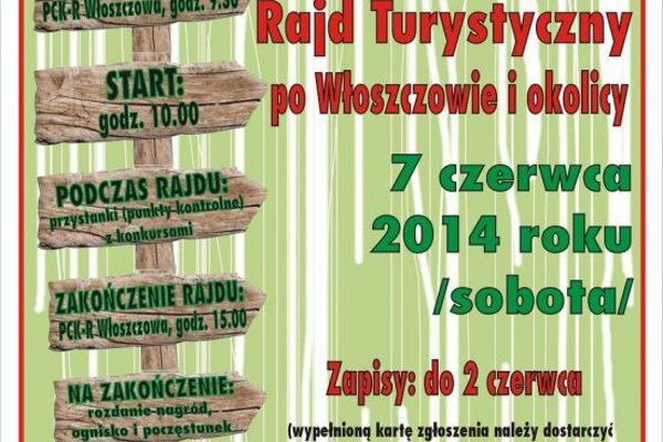 Rodzinny rajd po Włoszczowie 