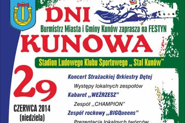 Bezpieczne wakacje i Dni Kunowa