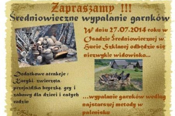 Średniowieczne wypalanie garnków