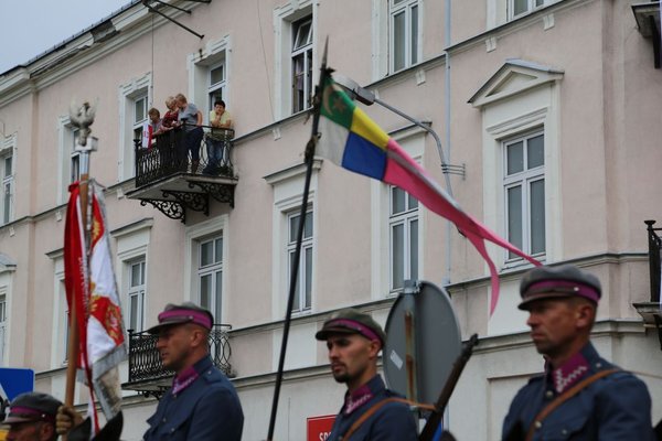 Odsłonięcie pomnika Józefa Piłsudskiego w Kielcach - fot. Małgorzata Chmiel