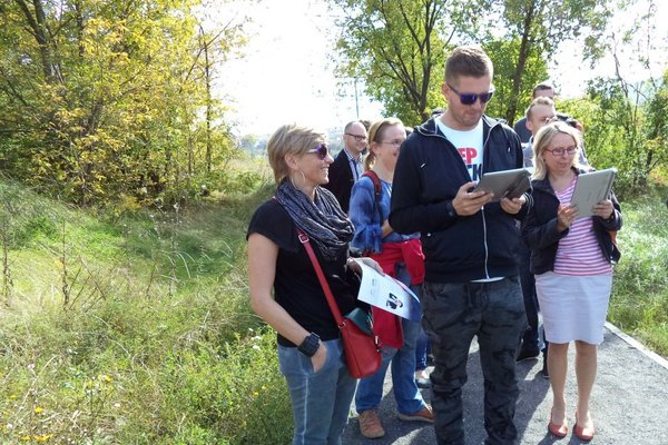 Geopark w telefonie - fot. Edyta Ruszkowska