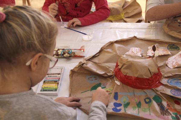 Warsztaty plastyczne w BWA