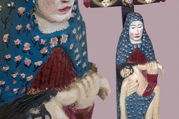 Sceny pasyjne w plastyce ludowej