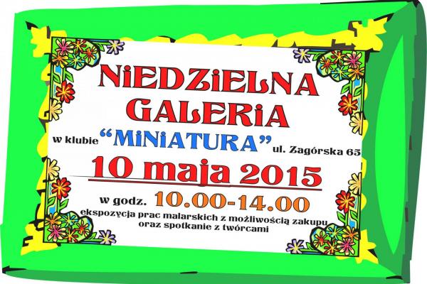 Niedzielna Galeria w Miniaturze