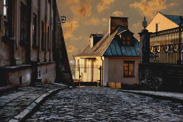 Sandomierz i inne pejzaże obiektywem malowane