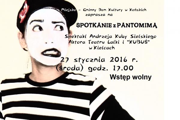 Spotkanie z pantomimą