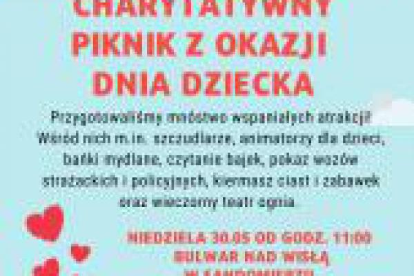 Piknik charytatywny z okazji Dnia Dziecka