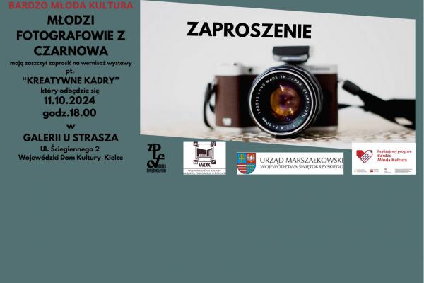 „Młodzi fotografowie z Czarnowa – kreatywne kadry” w Galerii U Strasza