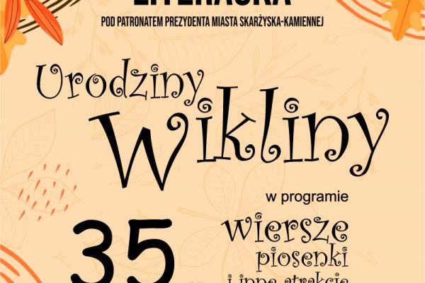 Grupa Literacka „Wiklina” obchodzi 35-lecie