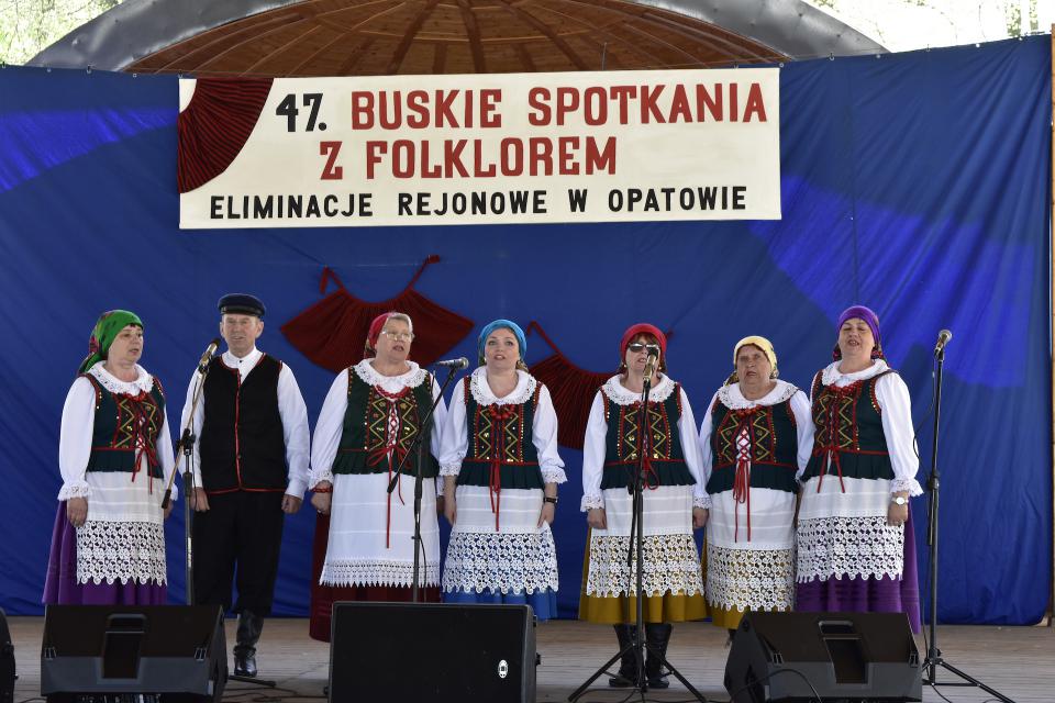 Eliminacje do Buskich Spotkań z Folklorem w Opatowie