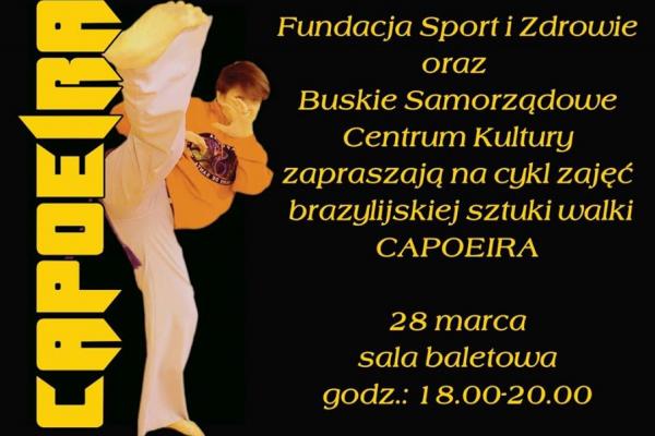 Warsztaty capoeira w Busku