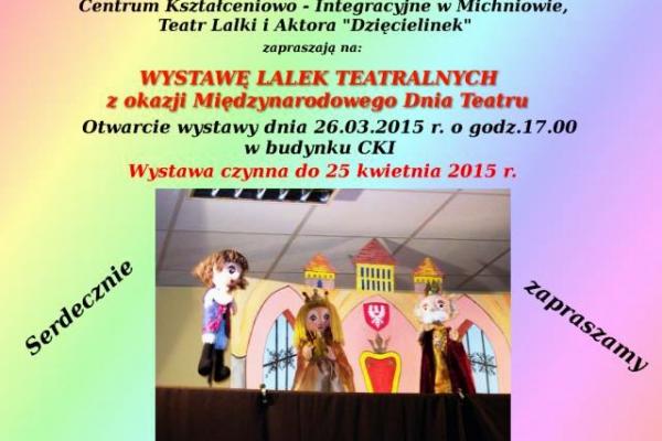 Wystawa lalek teatralnych w Michniowie